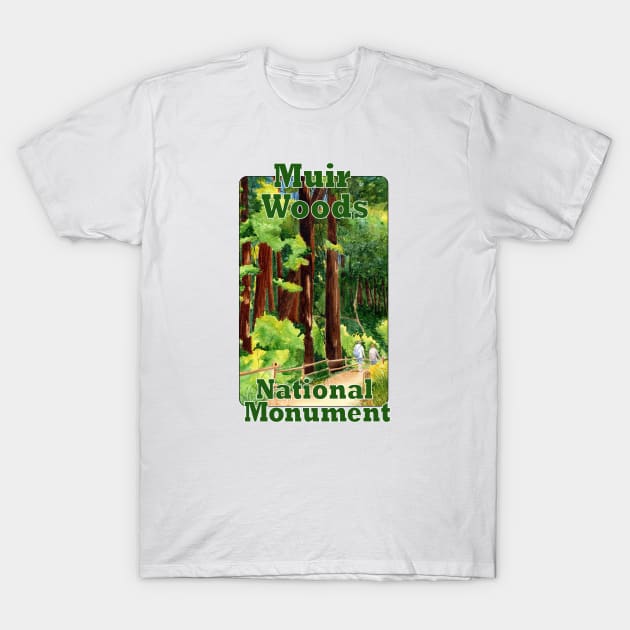 Muir Woods National Monument T-Shirt by MMcBuck